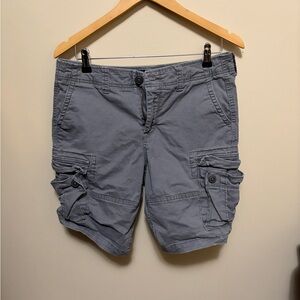 Aeropostale Men's Gray Cargo Shorts